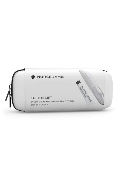 Shop Nurse Jamie Egf Eye Lift Set Usd $104 Value In Silver/ Black/ White