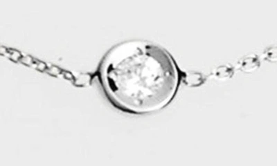 Roberto Coin Women's Diamond By The Inch 18k White Gold & Diamond 5-station Necklace/18" In White Gold