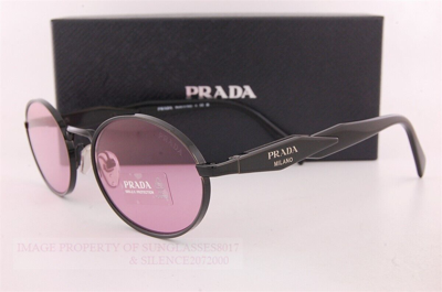 Pre-owned Prada Brand  Sunglasses Pr 65zs 1ab 03z Black/pink For Women