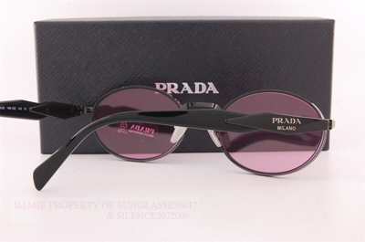 Pre-owned Prada Brand  Sunglasses Pr 65zs 1ab 03z Black/pink For Women