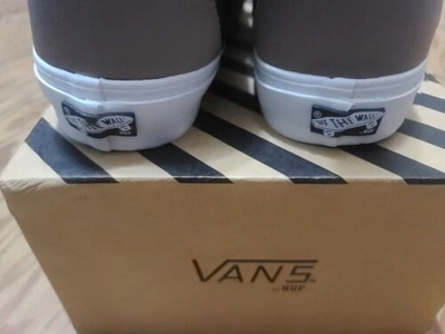 Pre-owned Vans 2008  X Huf Sk8 Hi Satin Pack Silver Size 11 Supreme Og Wtaps Syndicate