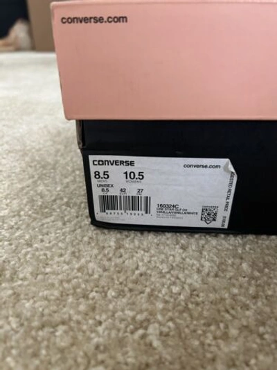 Pre-owned Converse 9.5m / 11.5w - 2018  One Star Ox Tyler The Creator Golf Le Fleur Vanilla In White