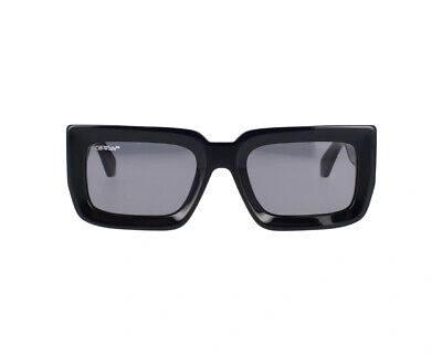 Pre-owned Off-white Sunglasses Boston Black Dark Grey Man Woman In Gray