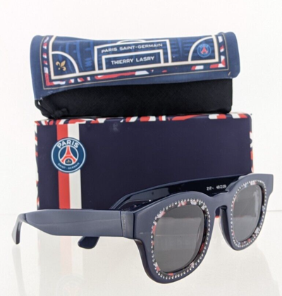 Pre-owned Thierry Lasry Brand Authentic  Sunglasses 217 Paris Saint Germain 45mm Frame In Gray
