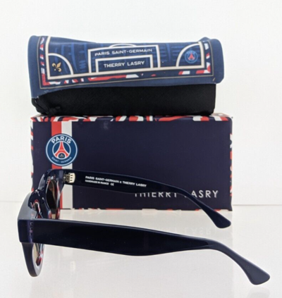 Pre-owned Thierry Lasry Brand Authentic  Sunglasses 217 Paris Saint Germain 45mm Frame In Gray