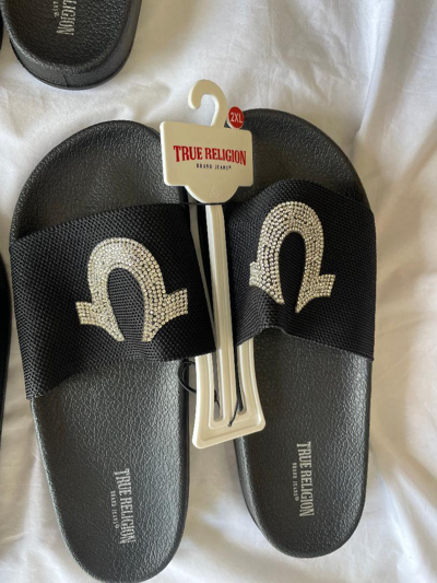 True religion hotsell slides womens