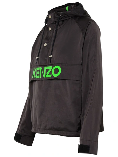 Shop Kenzo Nylon Jacket In Black
