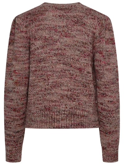 Shop Isabel Marant Étoile Pink Wool Blend Pleany Sweater