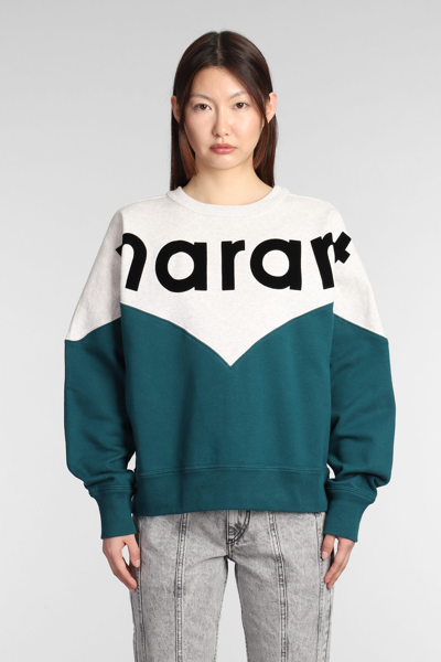 Shop Isabel Marant Étoile Houston Sweatshirt In Beige Cotton