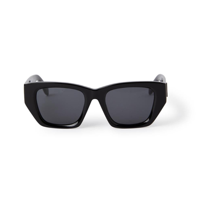 Shop Palm Angels Hinkley Square Frame Sunglasses In Black