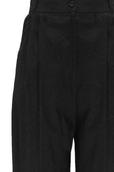 Shop Alexander Mcqueen Trousers In Black