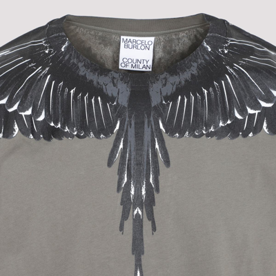 Shop Marcelo Burlon County Of Milan Icon Wings T-shirt Tshirt In Black