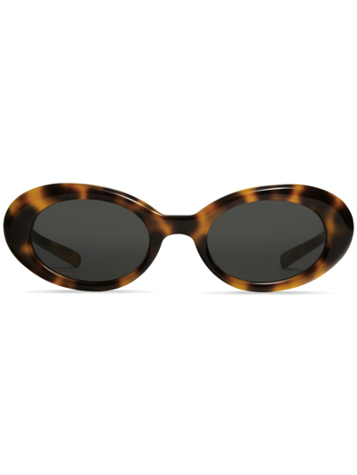 Shop Gentle Monster X Maison Margiela Mm005 L2 Sunglasses In Brown