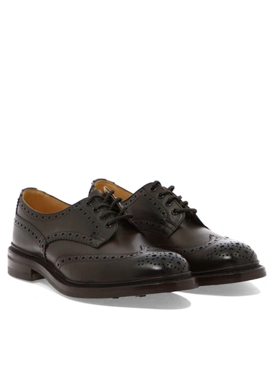 Shop Tricker's "bourton" Lace-up Shoes In Brown