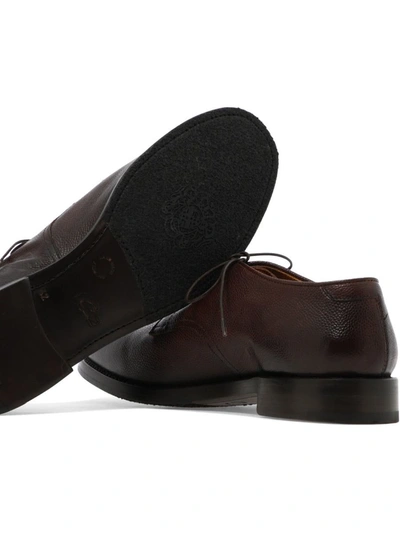 Shop Alberto Fasciani "ethan" Lace-up Shoes In Brown