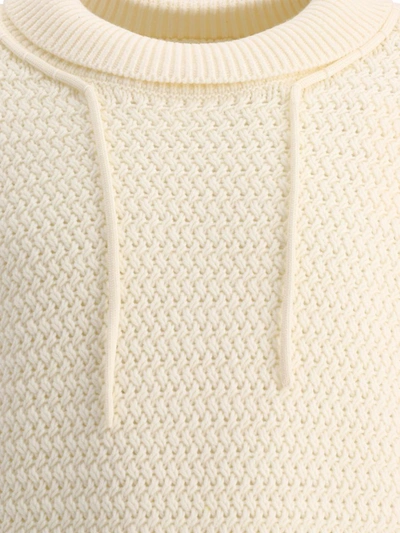 Shop Craig Green "knot" Sweater In White