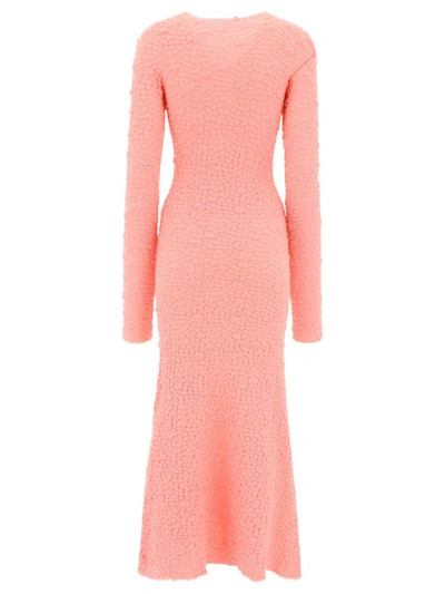 Shop Sportmax "rea" Knit Dress In Pink