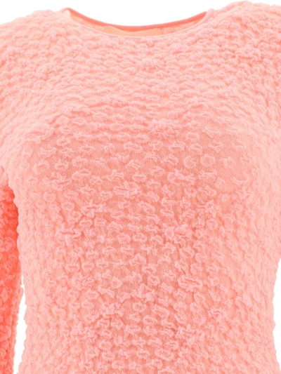 Shop Sportmax "rea" Knit Dress In Pink