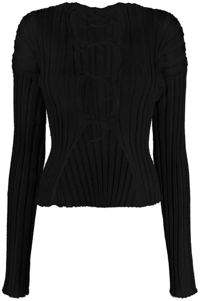 Shop A. Roege Hove Katrine Cardigan In Black