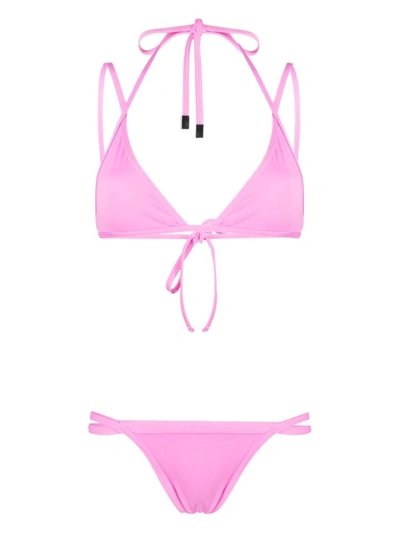 Shop Attico The  Bikini In Pink
