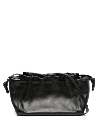 Shop Mansur Gavriel Mini Bloom Cross Body Bag In Black