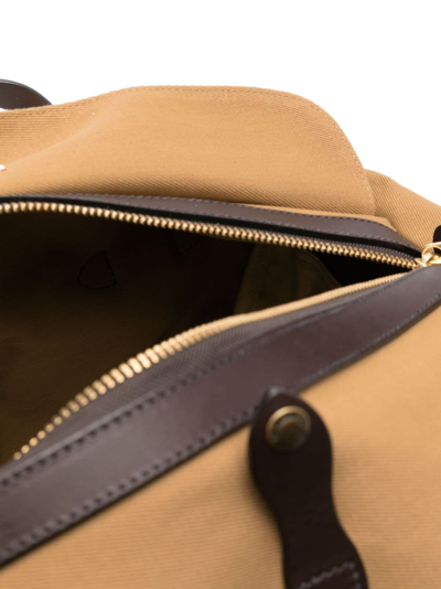 Filson Logo-debossed Duffle Bag In Neutrals