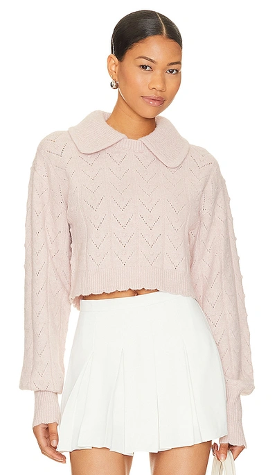 Shop Majorelle Jessel Sweater In Pink