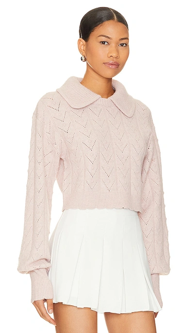 Shop Majorelle Jessel Sweater In Pink
