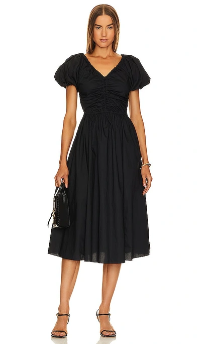 Shop Ulla Johnson Cecile Dress In Black