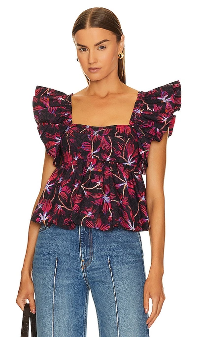 Shop Ulla Johnson Romi Top In Pink