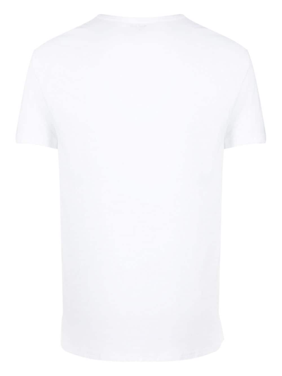 Shop Paul Smith Cotton T-shirts (pack Of Five) In Weiss