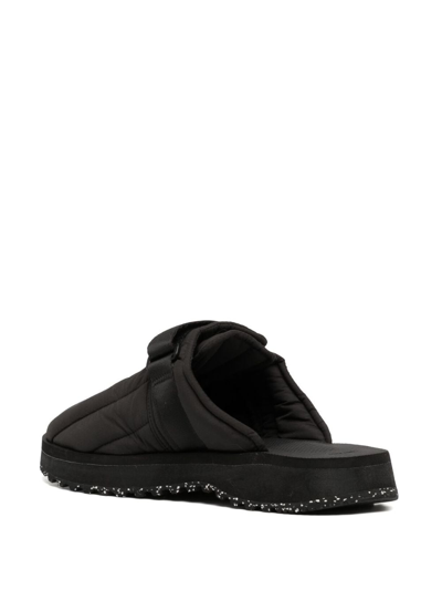 Suicoke Gesteppte Zavo Slipper In Black