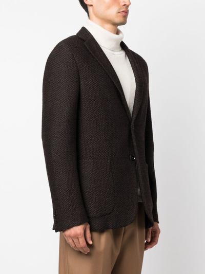 斜纹布单排扣西装夹克