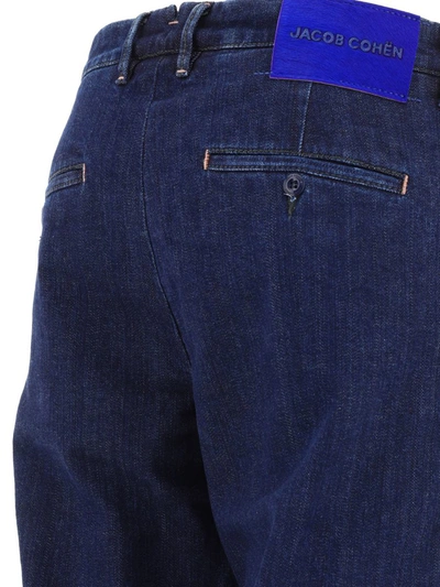 Shop Jacob Cohen "adam" Jeans In Blue
