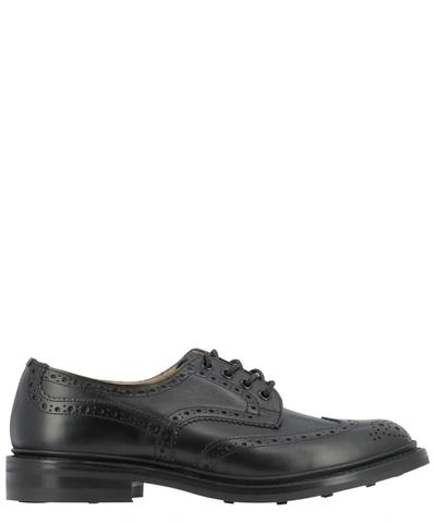 Shop Tricker's "bourton" Country Shoes In Black