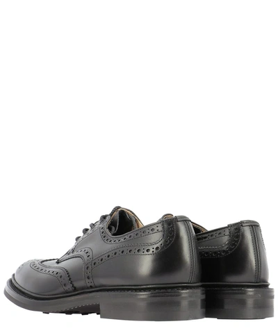 Shop Tricker's "bourton" Country Shoes In Black