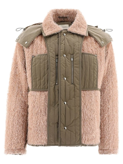 Shop Craig Green "fluffy Worker" Reversible Jacket In Pink