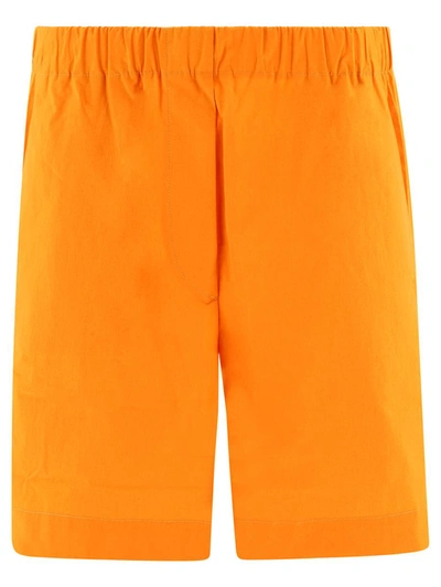 Shop Nanushka "megan" Shorts In Orange