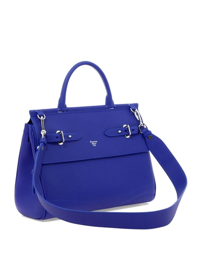 Shop Fontana Milano 1915 "mina" Handbag In Blue