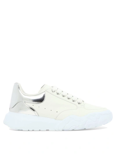 Shop Alexander Mcqueen "new Court Eco" Sneakers In White