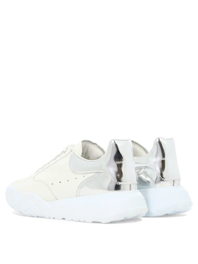 Shop Alexander Mcqueen "new Court Eco" Sneakers In White
