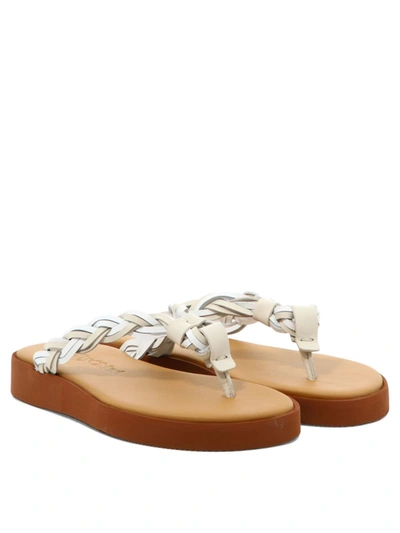 Shop See By Chloé "new Gaucho" Sandals In White