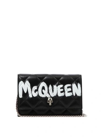 Shop Alexander Mcqueen "small Skull" Crossbody Bag In Black