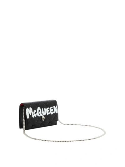 Shop Alexander Mcqueen "small Skull" Crossbody Bag In Black