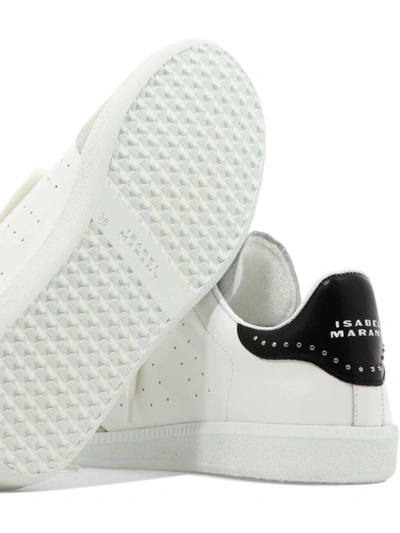 Shop Isabel Marant "studded Classic" Sneakers In White