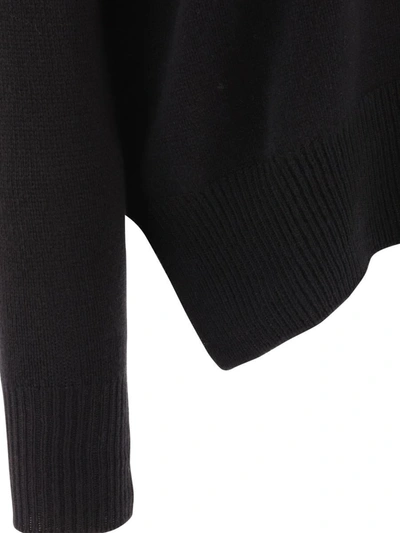 Shop Jil Sander "superfine Cashmere" Sweater In Black
