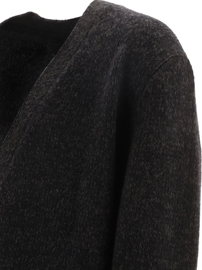 Shop Acne Studios "wool Blend" Cardigan In Black