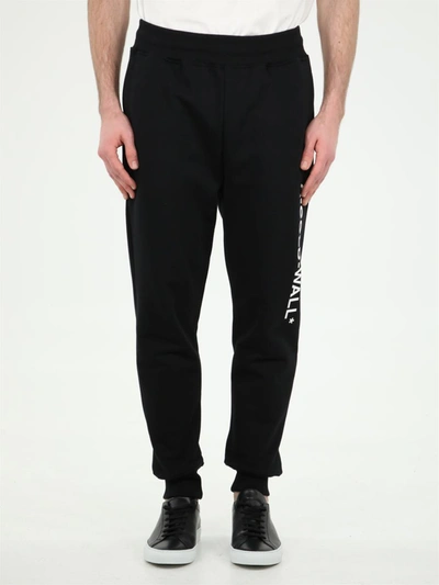 Shop A-cold-wall* Black Joggers With Logo