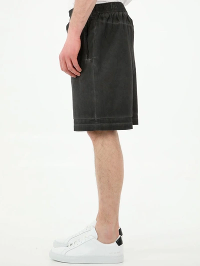 Shop A-cold-wall* Density Black Bermuda Shorts