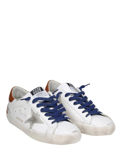 Shop Golden Goose Sneakers In White/ice/brown